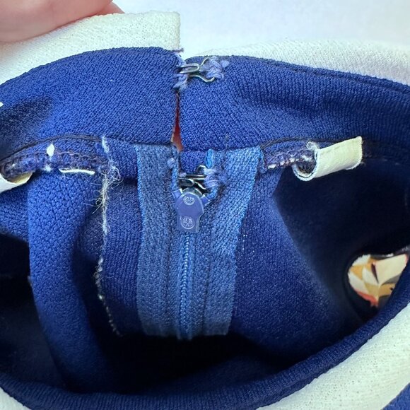 Alfred Weber 60s Vtg Dress Mod Size 8/S Geometric Multicolor Long Sleeve Gogo - Picture 14 of 16